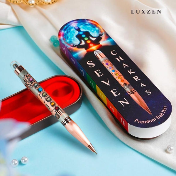 7 Chakras Reiki Ball Pen