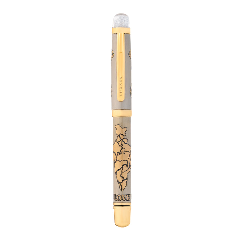 Luxzen Ashoka Stambh Diamond Edition Pen